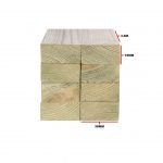 Tanalised Lath Battens 38 X 19mm 3.6m