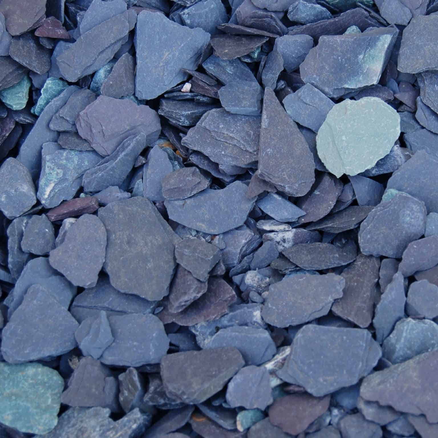 Slate Blue Chippings 20mm Each Buildland Ltd Uk Timber Pavers