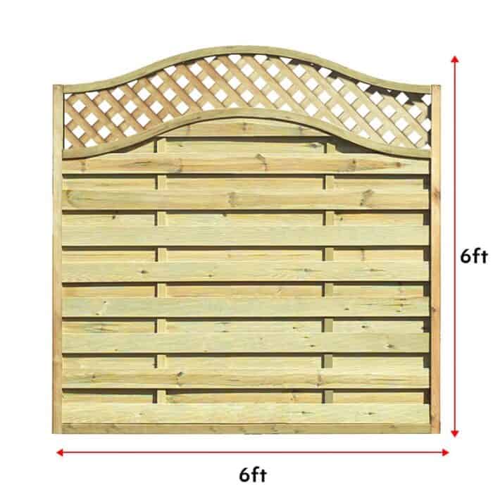 St Meloir Panels 6Ft X 6Ft