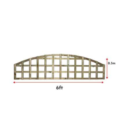 Dome Trellis 0.3m - UK Bricks, Timber, Pavers, And Building Supplies