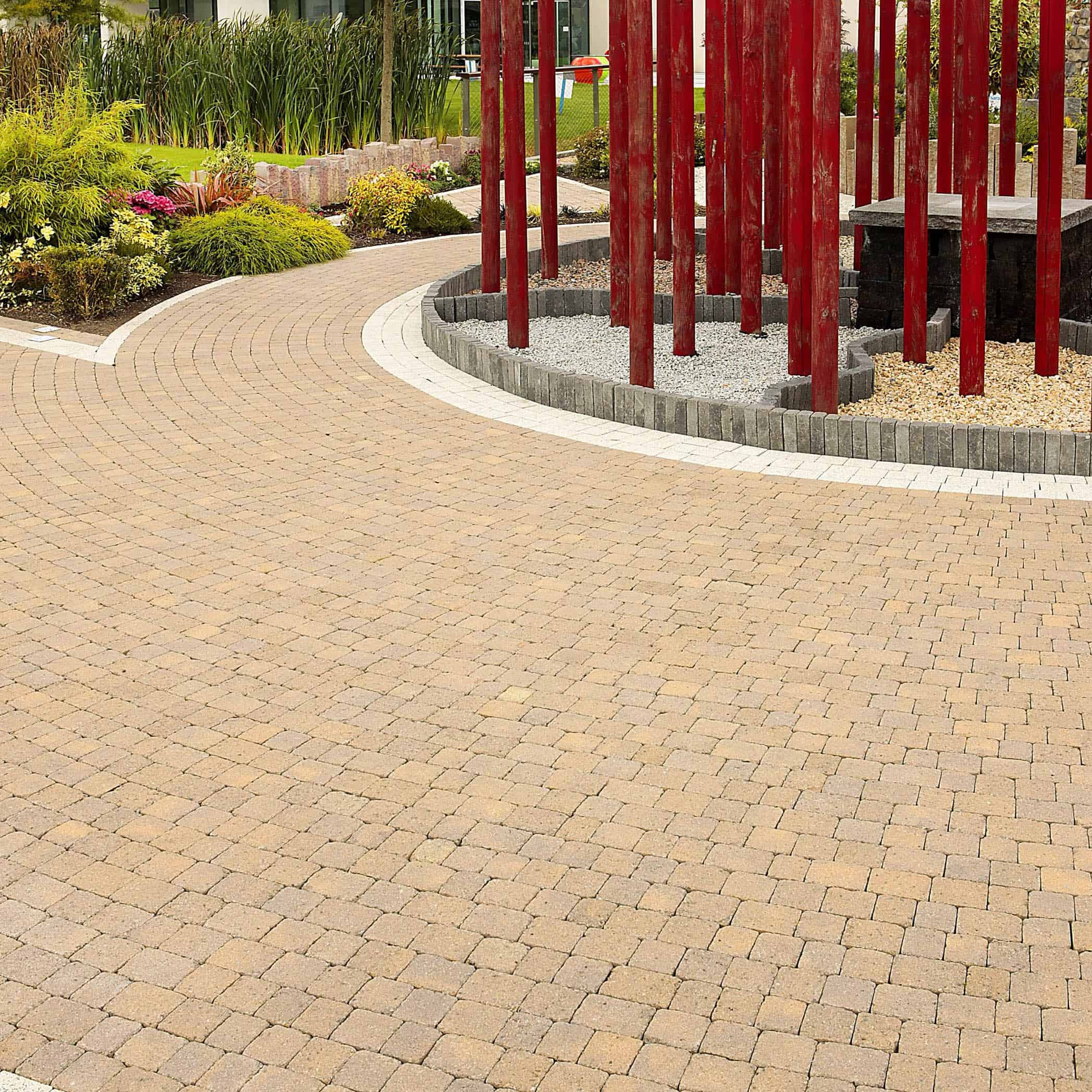 50MM MELLIFONT PAVER (3 SIZE) (CURRAGH GOLD) PER M2 ...