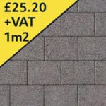 50mm Corrib Granite Block Black 210 X 170mm