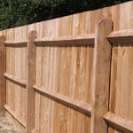 Notched Fence Post 125 X 75mm 2.4m - Image 2