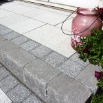 Mellifont Rumbled Kerb 190 X 160mm  - Charcoal