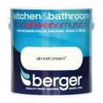 Berger Kitchen And Bathroom Almost Cream 2.5L