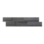Black Split Meridian Wall Claddings 600 X 150 X 10-30mm - Image 2