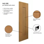 Axis Oak Internal Door - Image 2