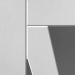 Aurora Clear Glazed White Internal Door - Image 4