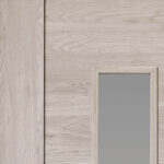 Alabama Light Grey Glazed Laminate Internal Door - Image 2