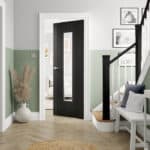 Aria Black Glazed Internal Door - Image 3