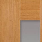 Axis Oak Glazed Internal Door - Image 4