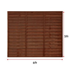 brown fence panel 5x6 1