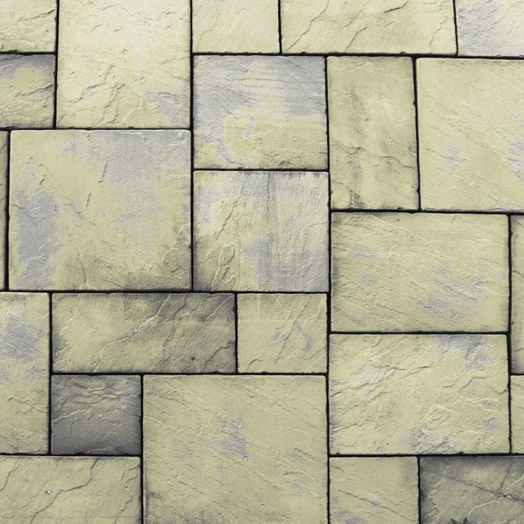 Barford Patio Kit Weathered Buff 7.61m2