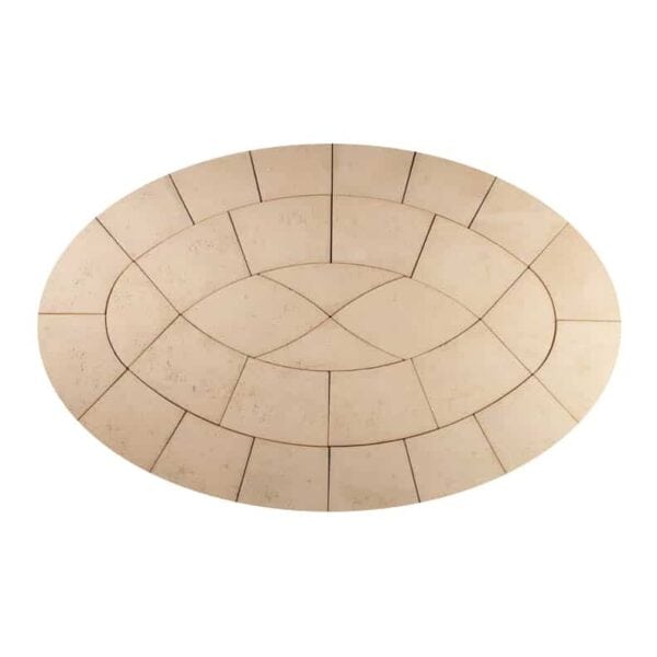 Baroque Oval 3.2 X 2.2m