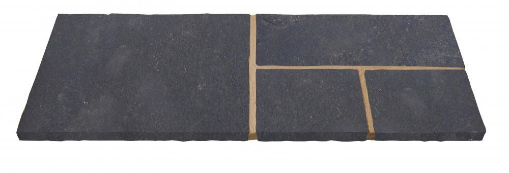 Natural Stone Calibrated Patio Kit Black Slate - Image 3