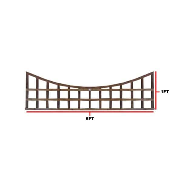 Bow Trellis 6 X 1Ft