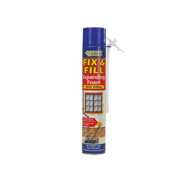 Expanding foam for sealing gaps, insulating and filling cavities