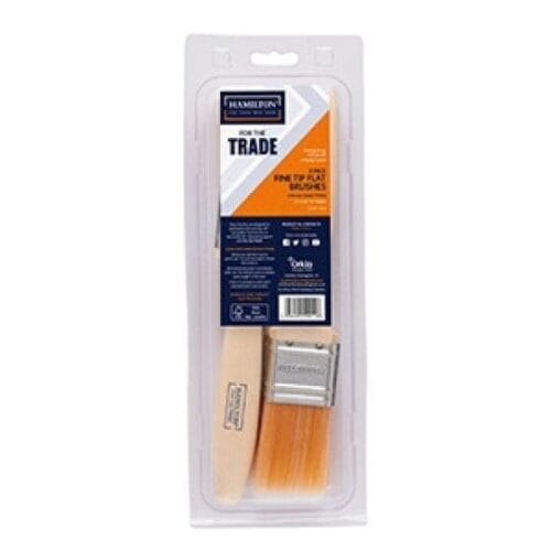 For The Trade 1.5 Flat Brush 4pk