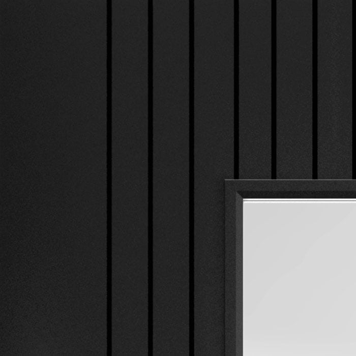 Aria Black Glazed Internal Door - Image 4