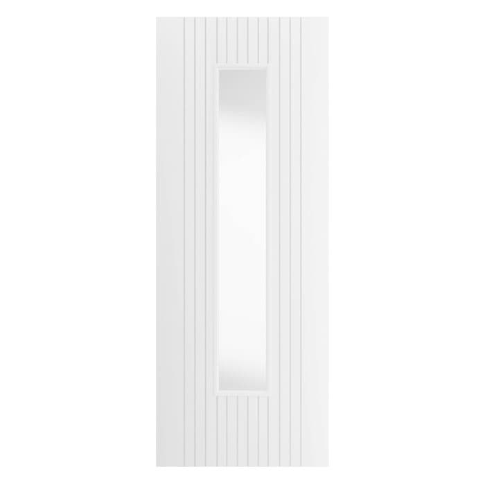 Aria White Glazed Internal Door