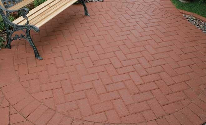 60mm Barley Paver Red - Image 2