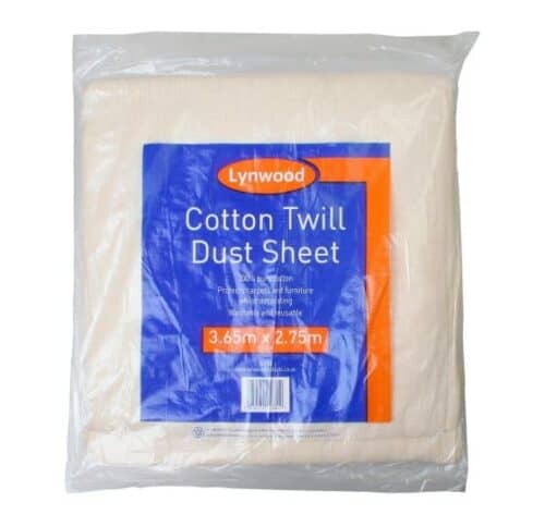 Lynwood Cotton Dust Sheet 12ft X 9ft