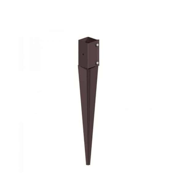 Metal Post Support Spike Red