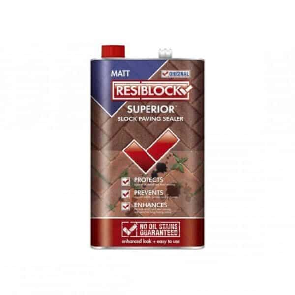 Resiblock superior matt block paving sealer