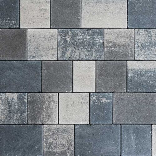 SMOOTH Cobbled PAVER ASH BLEND