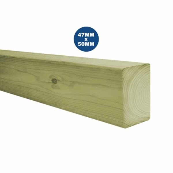 Tanalised Treated Timber 47 X 50mm