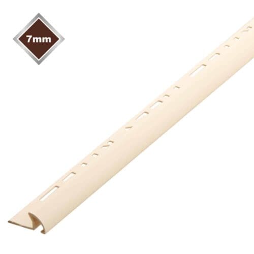 TILE TRIM SOFT PEACH 7MM