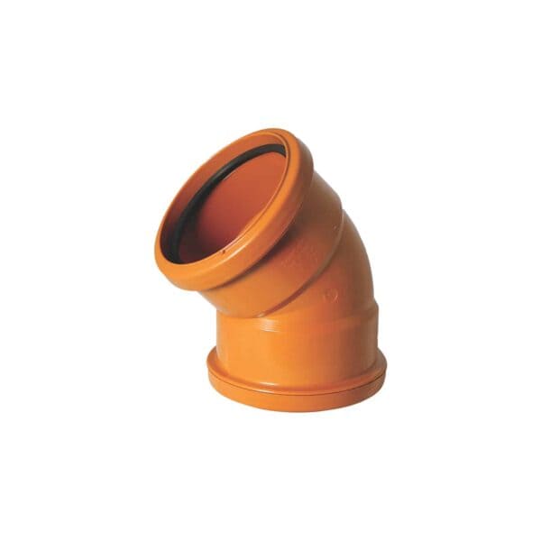UG Double Socket Bend 45° 160mm