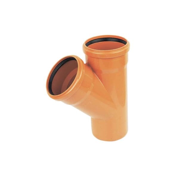 UG Double Socket Branch 45° 110mm