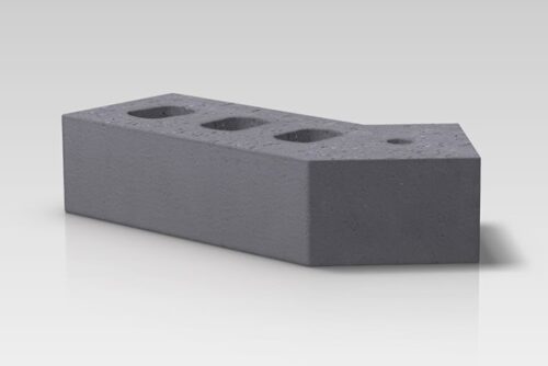 An 2.5 Dog Leg External Angle Blue