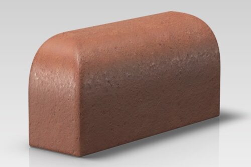 Bn 10.2 Single Bullnose External Return On Edge Red Left