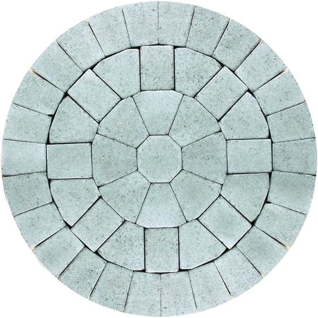 Smooth Cobble Circle Birch 2.1m