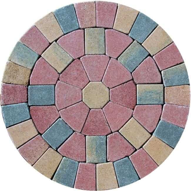 Smooth Cobble Circle Maple 2.1m