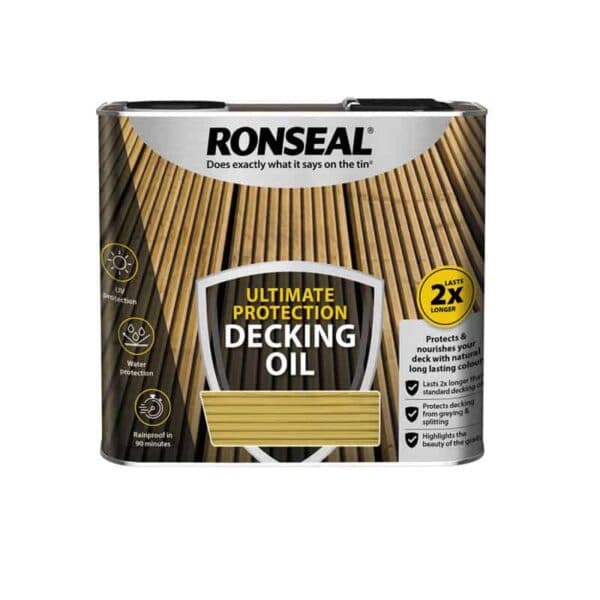 Ronseal Ultimate Protection Decking Oil 2.5L