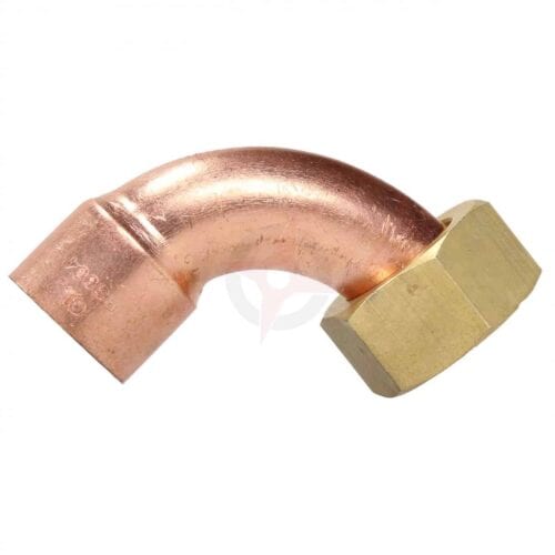 End Feed Bent Ap Connector 15mm X Halfinch