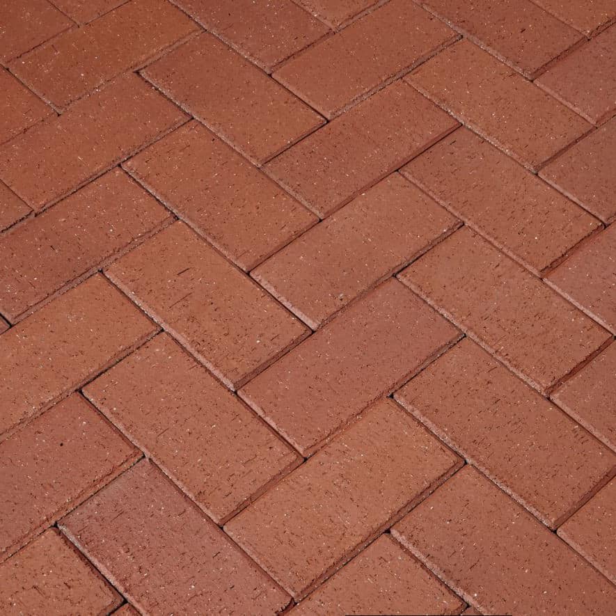 62mm Clay Paver Red