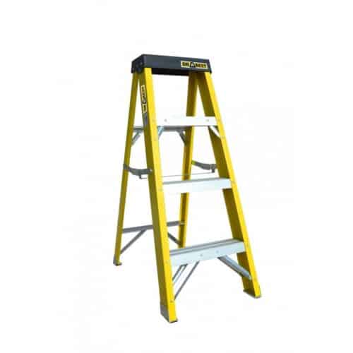 Fibreglass Swingback Steps 4 Tread En131 Pro 150kg