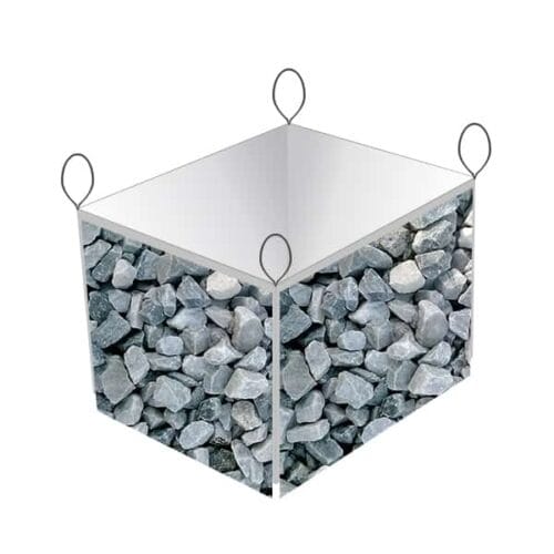 Ice blue gravel 20mm bulk bag decorative garden stone