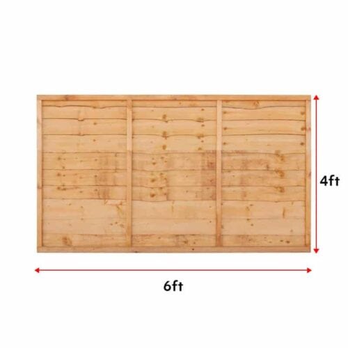 Superior Fence Panels 6Ft X 4Ft
