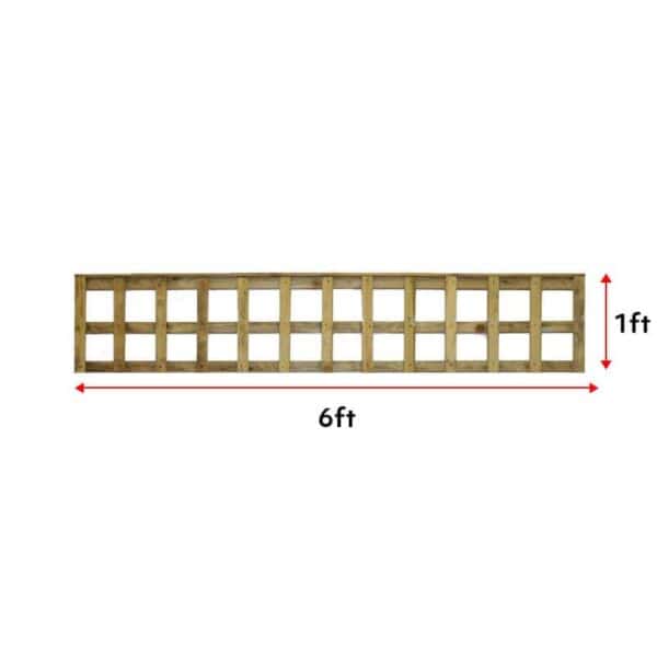 Fence Trellis 6 X 1Ft