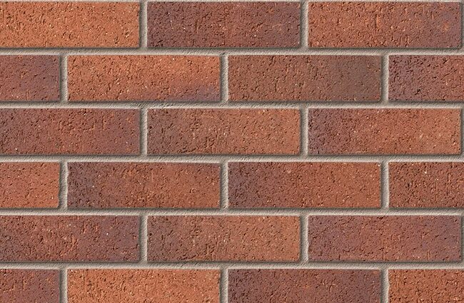Westbrick Red Purple Multi Brick 65mm
