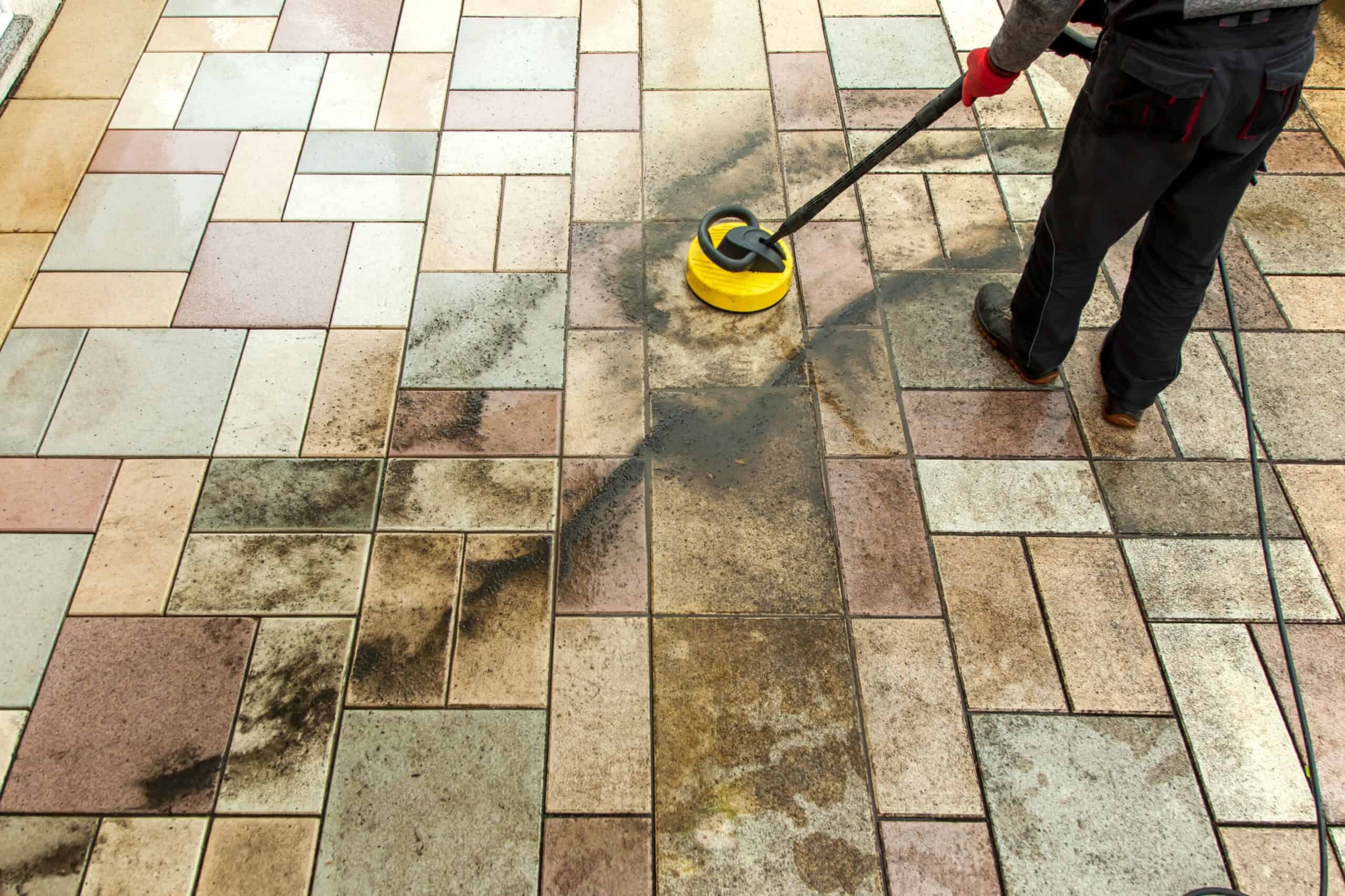 how to remove efflorescence from patio scaled