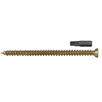 ForgeFix MasonMate 82mm Concrete Screws 100 Pieces